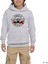 Guns N Roses Light 1 Gri Çocuk Kapşonlu Sweatshirt 1