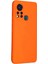 Infinix Hot 11S Kılıf Nano Içi Kadife Silikon - Turuncu 2