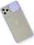 iPhone 11 Pro Max Kılıf Palm Buzlu Kamera Sürgülü Silikon - Lila 3