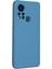 Infinix Hot 11S Kılıf Nano Içi Kadife Silikon - Mavi 2
