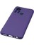 Infinix Hot 11S Kılıf Nano Içi Kadife Silikon - Mor 4