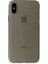 iPhone Xs Max Kılıf Pp Ultra Ince Kapak - Gri 1