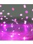 Ev Balkon ve Parti Için 10 Metre Pilli Pembe Renk Peri LED Yılbaşı Süsü Işık 4