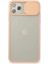 iPhone 11 Pro Max Kılıf Palm Buzlu Kamera Sürgülü Silikon - Pembe 1