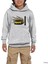 Lamborghni Life Style Gri Çocuk Kapşonlu Sweatshirt 1