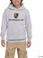 Porshe Gri Çocuk Kapşonlu Sweatshirt 1