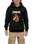 Manowar Hell On Earth Siyah Çocuk Kapşonlu Sweatshirt 1