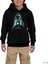 Skyrim Downguard Siyah Çocuk Kapşonlu Sweatshirt 1