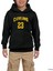 Cleveland 23 Siyah Çocuk Kapşonlu Sweatshirt 1