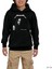 Cliff Burton Metallica Siyah Çocuk Kapşonlu Sweatshirt 1