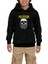 Mastodon Skull Siyah Çocuk Kapşonlu Sweatshirt 1