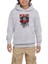 Red Route Car Gri Çocuk Kapşonlu Sweatshirt 1