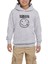 Nirvana Smiley Face Gri Çocuk Kapşonlu Sweatshirt 1