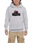 Jeep Canavar Kamyon Gri Çocuk Kapşonlu Sweatshirt 1