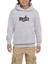 Mgla Logo Text Gri Çocuk Kapşonlu Sweatshirt 1