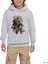 The Last Of Us Art Gri Çocuk Kapşonlu Sweatshirt 1
