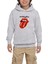The Rolling Stones Logo Gri Çocuk Kapşonlu Sweatshirt 1