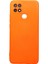 Oppo A15 Kılıf Nano Içi Kadife Silikon - Turuncu 1