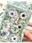 Yeşil Çiçek Doğanın Zarafeti Sticker Seti 6 Yaprak Sticker Setetiketçıkartmabullet Journal 5