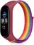 Xiaomi Mi Band 4 Hasırlı Cırtcırtlı Kordon - Gökkuşağı 1
