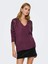 Onlstarry Ls Sequın Boxy V-Neck Knt 1