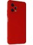 Xiaomi Redmi Note 12 5g Kılıf Nano Içi Kadife Silikon - Kırmızı 1