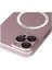 iPhone 12 Pro Kılıf Jack Magneticsafe Lens Silikon - Rose Gold 4