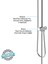 | Valtemo Mucize Kireç Önleyicili & Patentli Temizleme Sistemli Tepe Duş Seti 5