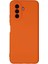 Huawei Nova Y70 Kılıf Nano Içi Kadife Silikon - Turuncu 1