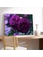 Mor Çiçek Kanvas Tablo 1