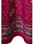 Sateen Afghan SFG03 Red Afgan Desenlerine Sahip Hav Vermez Yıkanabilir Kaymaz Tabanlı Makine Halısı 6