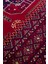 Sateen Afghan SFG03 Red Afgan Desenlerine Sahip Hav Vermez Yıkanabilir Kaymaz Tabanlı Makine Halısı 8