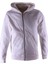 Kapüşonlu Tam Fermuarlı 3 Iplik Ekru Erkek Sweatshirt 5466-1 1