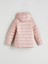 Lcw Eco Pembe Kapüşonlu Kız Çocuk Şişme Mont 3