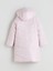 Lcw Eco Pembe Kapüşonlu Kız Çocuk Mont 3