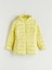 Lcw Eco Sarı Kapüşonlu Kız Çocuk Şişme Mont 1