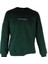 0 Yaka 3 Ip Yeşil Erkek Sweatshirt State Baskı 1