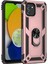 Samsung Galaxy A03 Kılıf Sofya Yüzüklü Silikon Kapak - Rose 1
