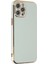 iPhone 12 Pro Kılıf Volet Silikon - Açık Yeşil 1