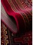 Sateen Afghan SFG01 Red Afgan Desenlerine Sahip Hav Vermez Yıkanabilir Kaymaz Tabanlı Makine Halısı 9