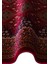 Sateen Afghan SFG01 Red Afgan Desenlerine Sahip Hav Vermez Yıkanabilir Kaymaz Tabanlı Makine Halısı 6