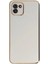 Samsung Galaxy A03 Kılıf Volet Silikon - Beyaz 2