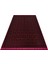 Sateen Afghan SFG03 Red Afgan Desenlerine Sahip Hav Vermez Yıkanabilir Kaymaz Tabanlı Makine Halısı 8