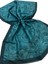 Petrol Siyane Scarf Naturel Gül Desenli Şal 1
