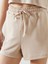 Yeni Sezon Beli Lastikli Kadın Şort 3