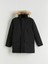 Lcw Kids Siyah Kapüşonlu Erkek Çocuk Mont 1