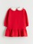 Yeni Sezon Bebe Yaka Kız Çocuk Elbise 2