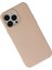 iPhone 14 Pro Max Kılıf Nano Içi Kadife Silikon - Pudra 3