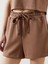 Yeni Sezon Beli Lastikli Kadın Şort 3