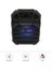 1397 Siyah 6,5 Inc Rgb Ledli Taşınabilir Bluetooth Hoparlör Parti Speaker 1